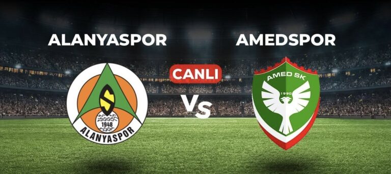 ALANYASPOR-AMEDSPOR MAÇI HANGİ KANALDA? CANLI İZLE