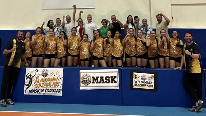 MASK’TAN ANTALYA KIZLAR SÜPER LİGİ’NDE FIRTINA: 10 MAÇ 10 GALİBİYET