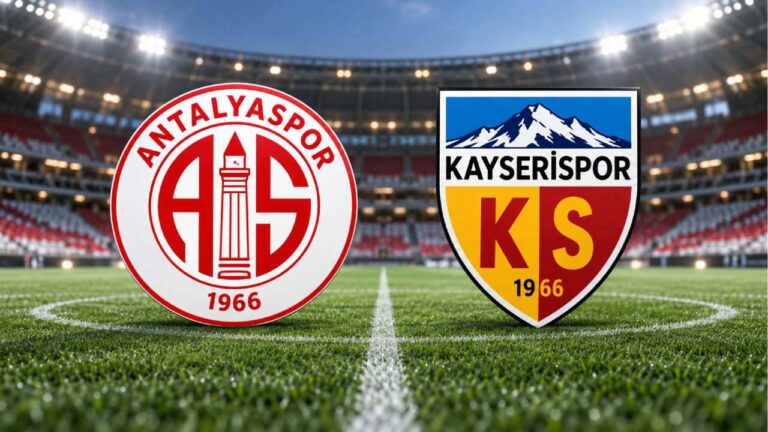 ANTALYASPOR-KAYSERİSPOR MAÇI HANGİ KANALDA? CANLI İZLE