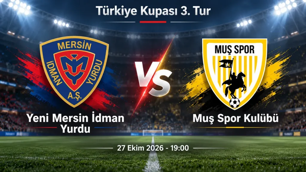 YENİ MERSİN İDMANYURDU-MUŞSPOR MAÇI HANGİ KANALDA? CANLI İZLE