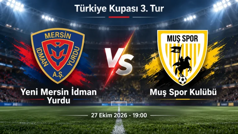 YENİ MERSİN İDMANYURDU-MUŞSPOR MAÇI HANGİ KANALDA? CANLI İZLE