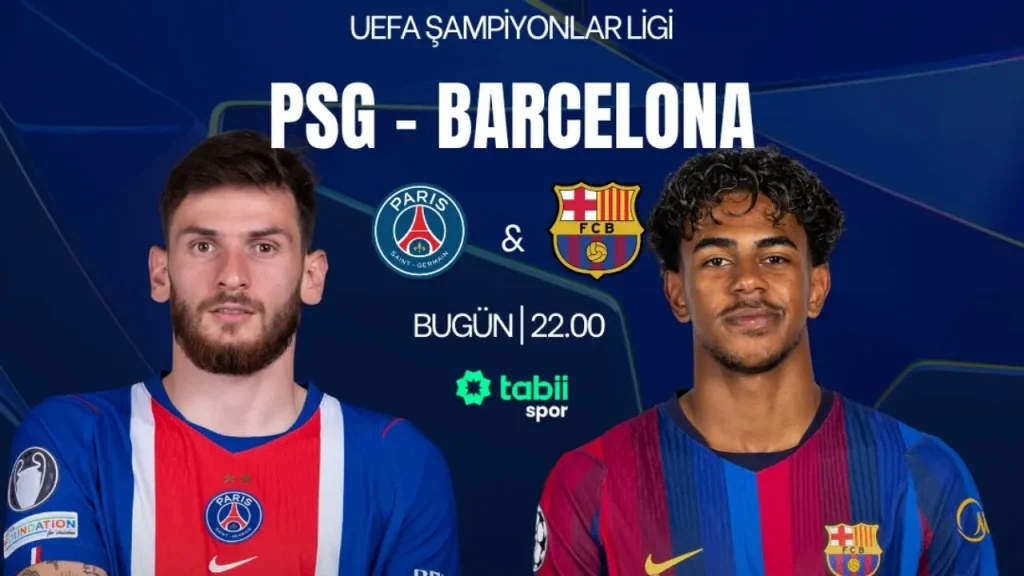 TABİİ SPOR CANLI İZLE l PSG-BARCELONA MAÇI NASIL İZLENİR?
